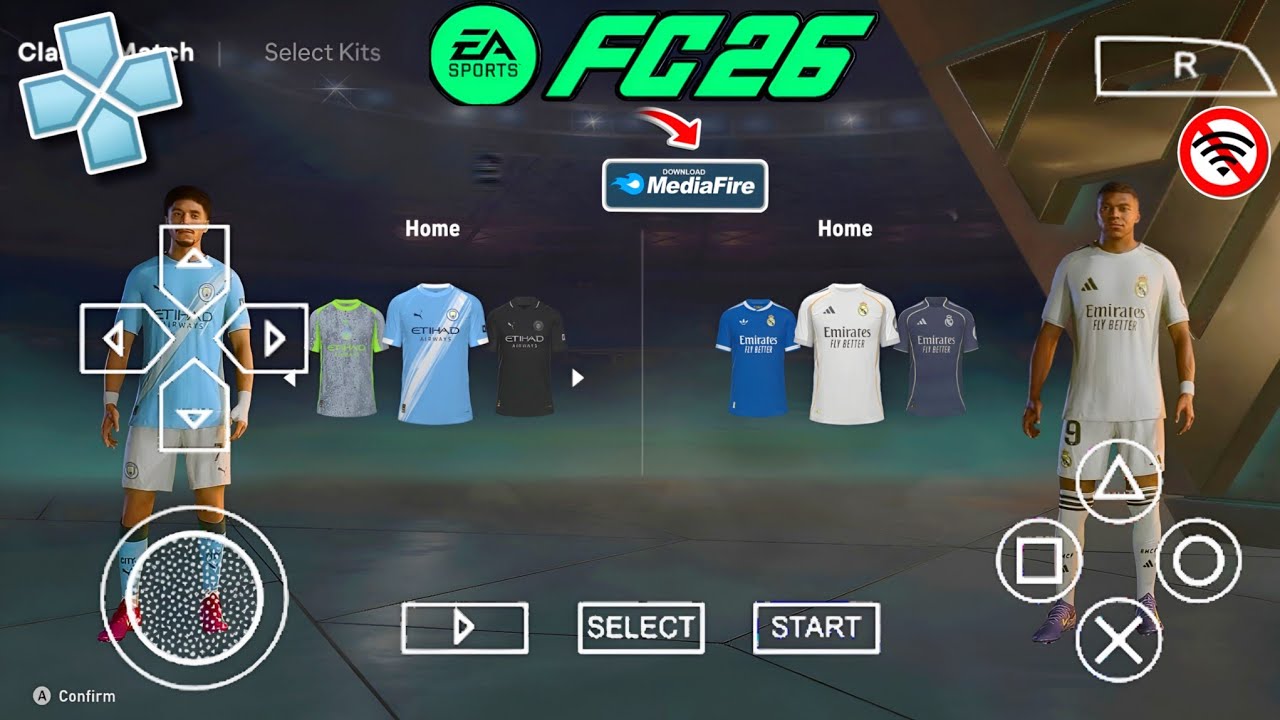 FIFA 2026! EA SPORTS FC 26 PPSSPP | Камера PS5 + Новые трансферы + Форма сезона 2026/27 HD графика