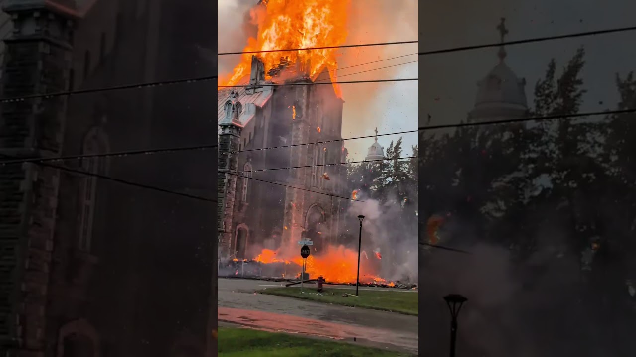 Incendie de l'église de Saint-Ours - 17 juillet 2025