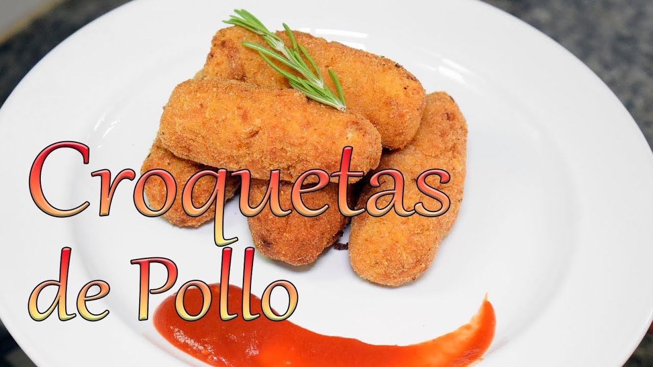 Receta Croquetas de Pollo - Cocinando con Yolanda