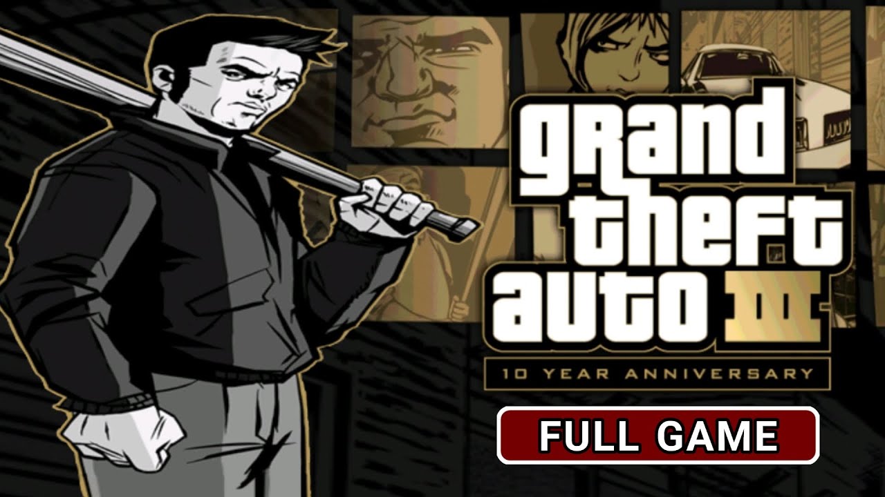 GRAND THEFT AUTO III: 10 YEAR ANNIVERSARY - Gameplay FULL GAME (Android)
