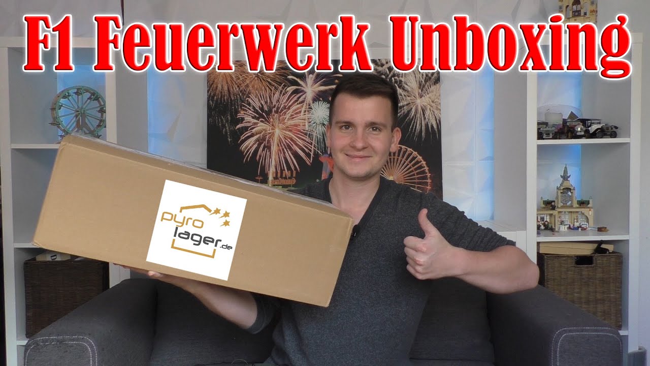 F1 Feuerwerk Unboxing 2023 | Pyrolager.de [FULL HD]