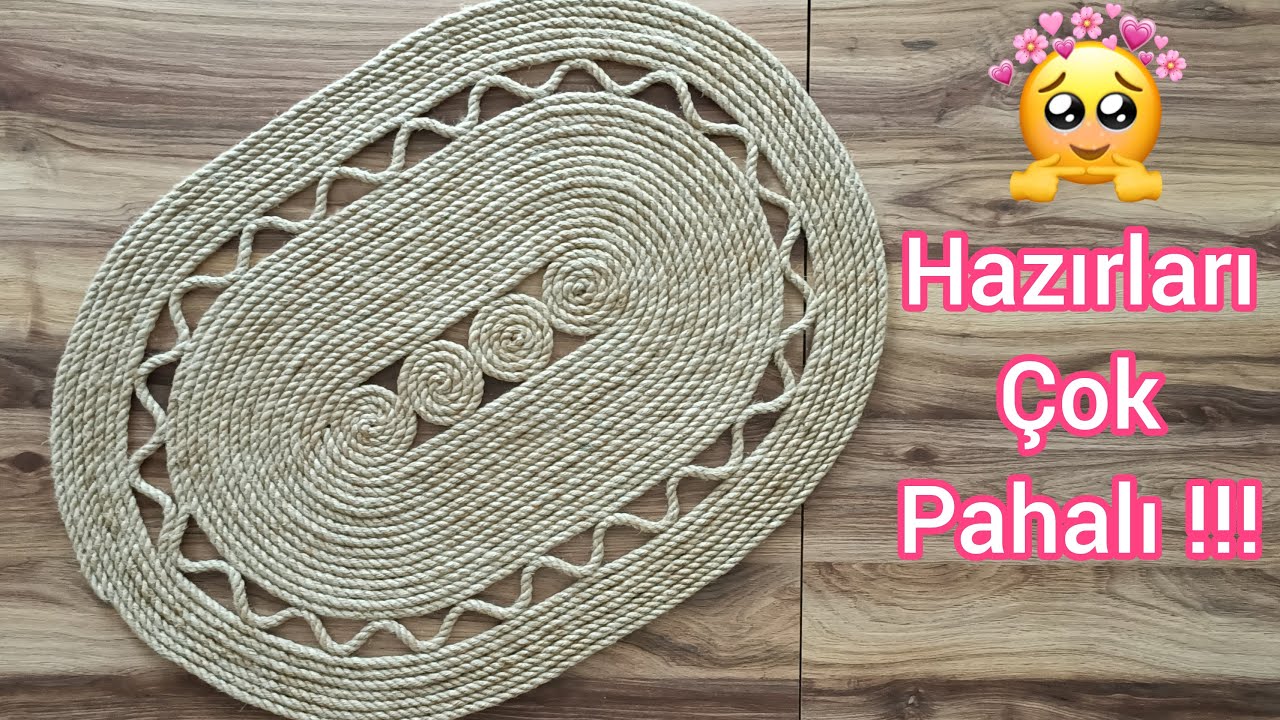 HASIR İPTEN PASPAS YAPIMI / KENDİN YAP