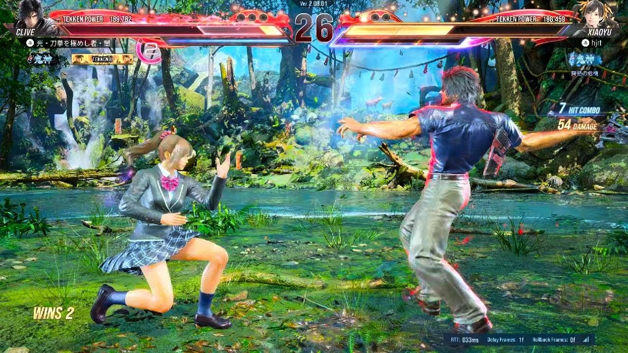 TEKKEN8　Clive  vs  Xiaoyu Kishin
