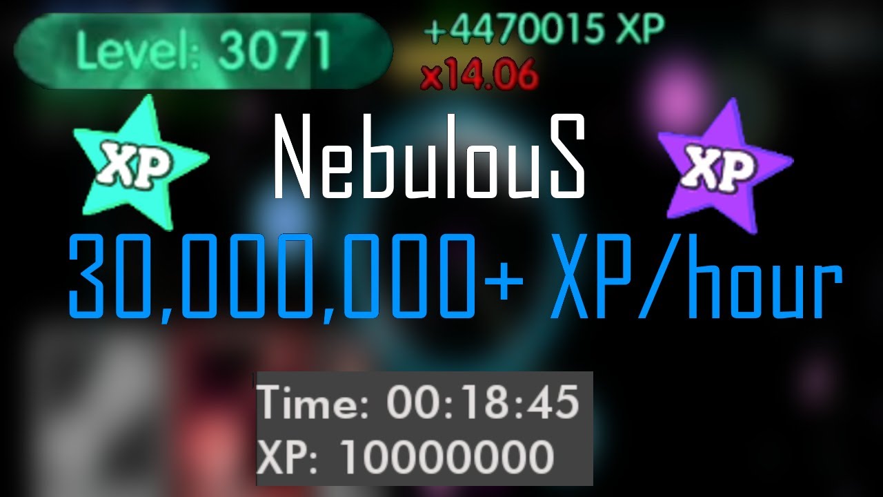 Nebulous.io BEST SOLO XP Farm in 2024!