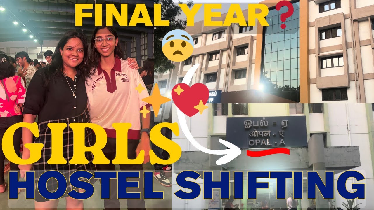 NIT TRICHY GIRLS HOSTEL SHIFTING with @NehalMittal | Single Room? | Final Year Edition✨🙌🏻❤️‍🔥