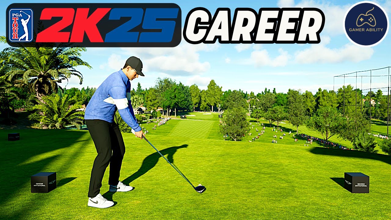 PGA TOUR 2K25 Career Mode Part 97! Genesis Invitational ROUND 1!