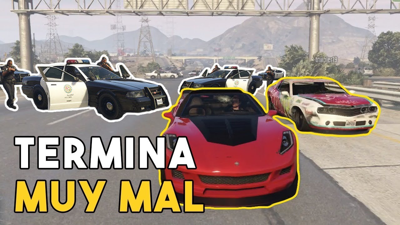 CORVETTE Z07 VS CHALLENGER SRT !!NOS PERSIGUE LA POLICIA!! || ALFREDO VALENZUELA