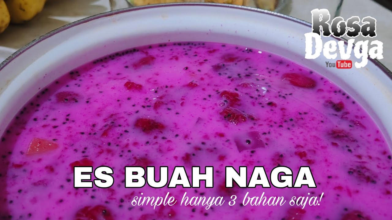 CARA BUAT ES BUAH NAGA, SIMPLE, GPL❗