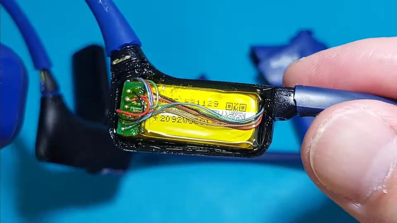 【ジャンク】AfterShokzの電源ボタン修理とバッテリーがヌルつく件。AS800を修理して気付いた事