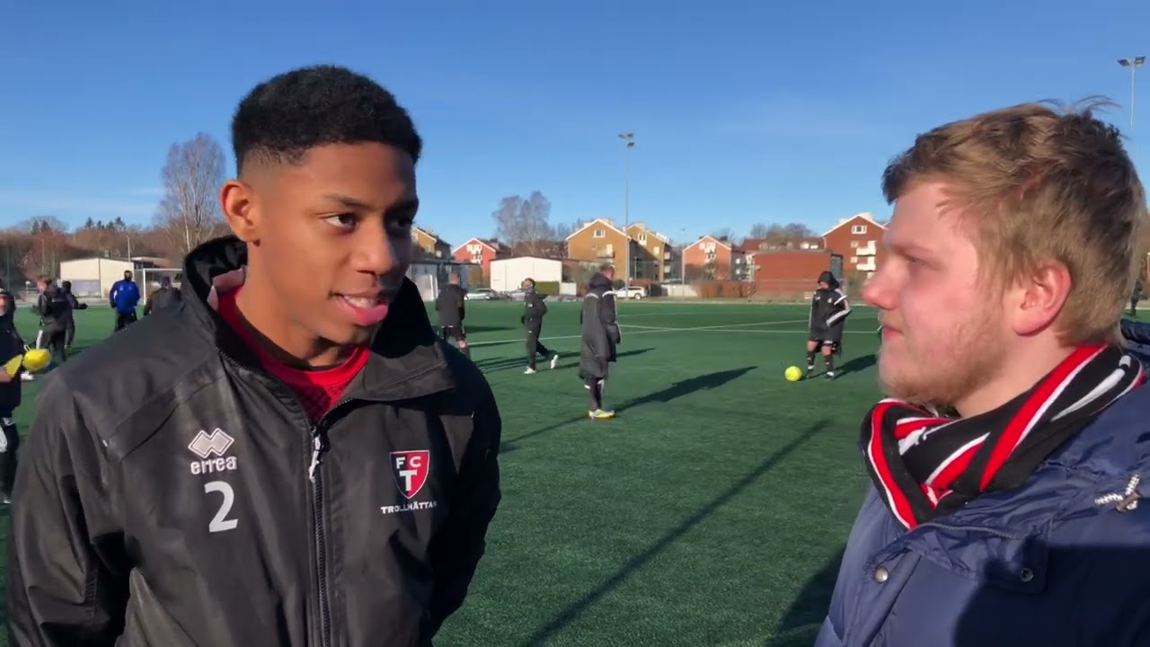 Adrian Helm efter debuten mot Grebbestad