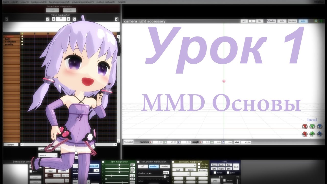 [MMD] Урок 1. Основы.