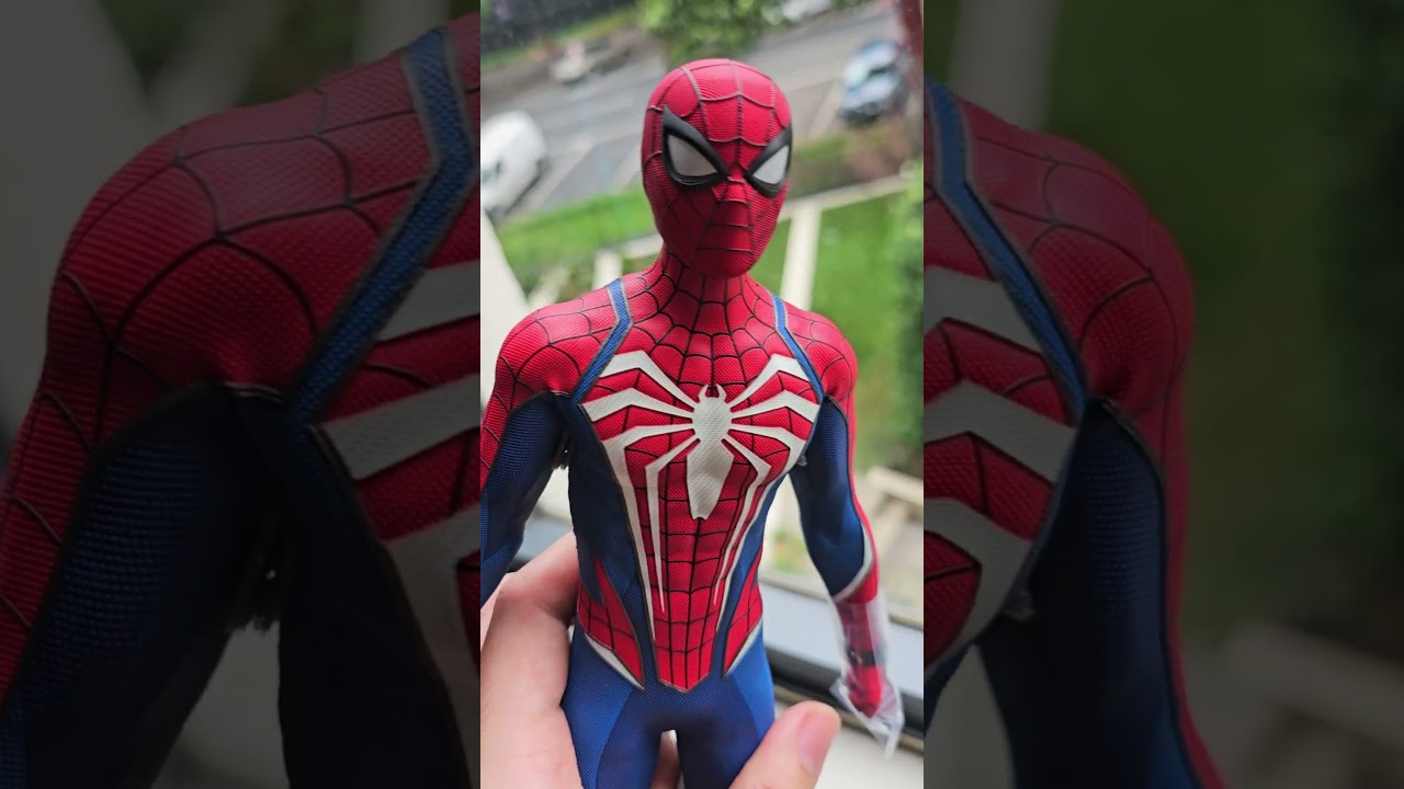 Spider-Man 2 Hot Toys Unboxing!! #spiderman #marvel #ps5 #spiderman2