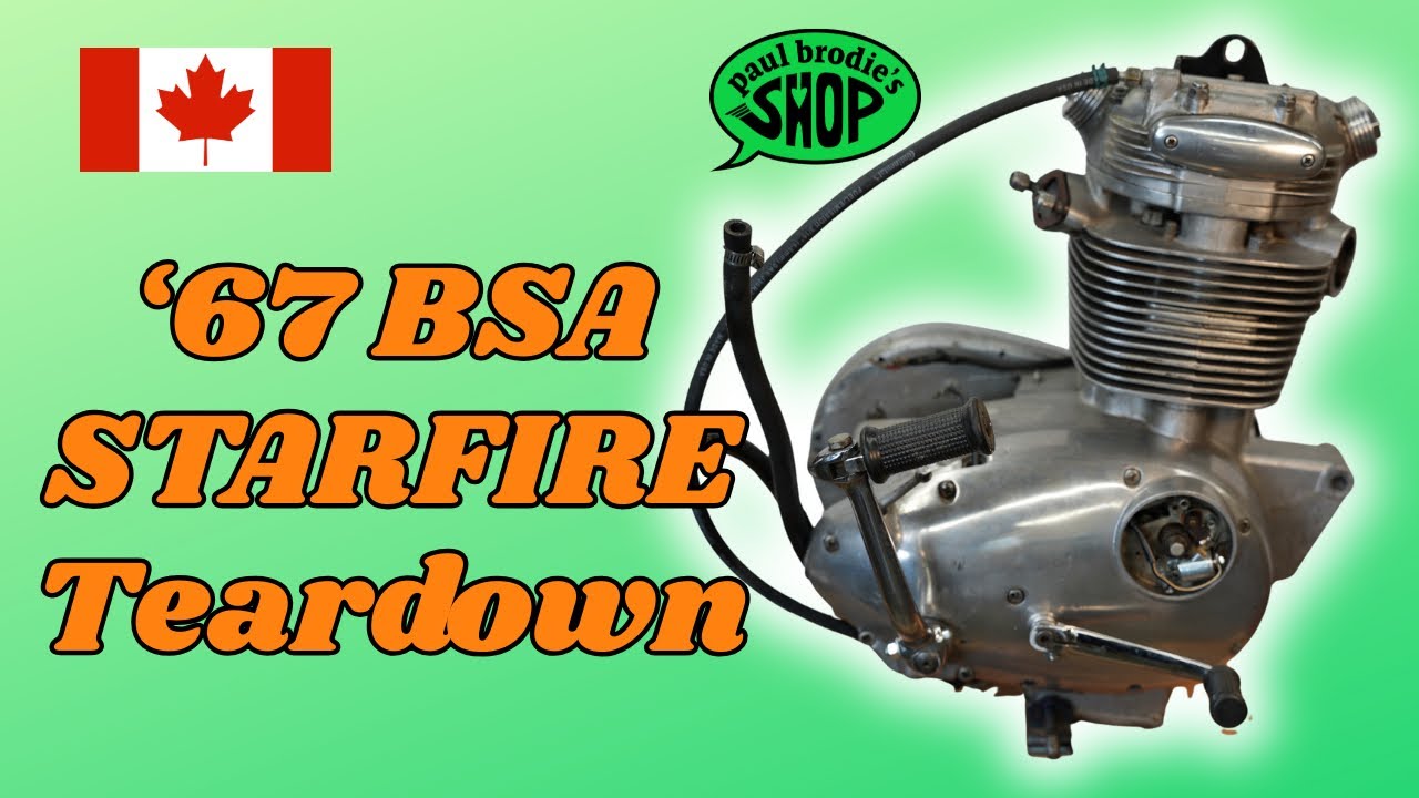 BSA Starfire Teardown // paul brodie's shop