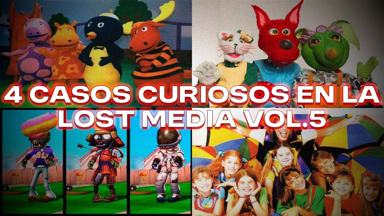 4 CASOS CURIOSOS EN LA LOST MEDIA (Vol. 5) | NunDarnax