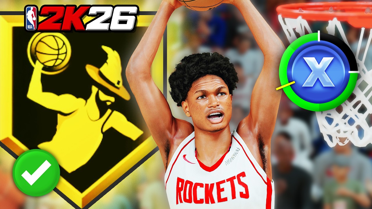 NBA 2K26 How to Get More Put Back Dunks, Aerial Wizard Badge Test