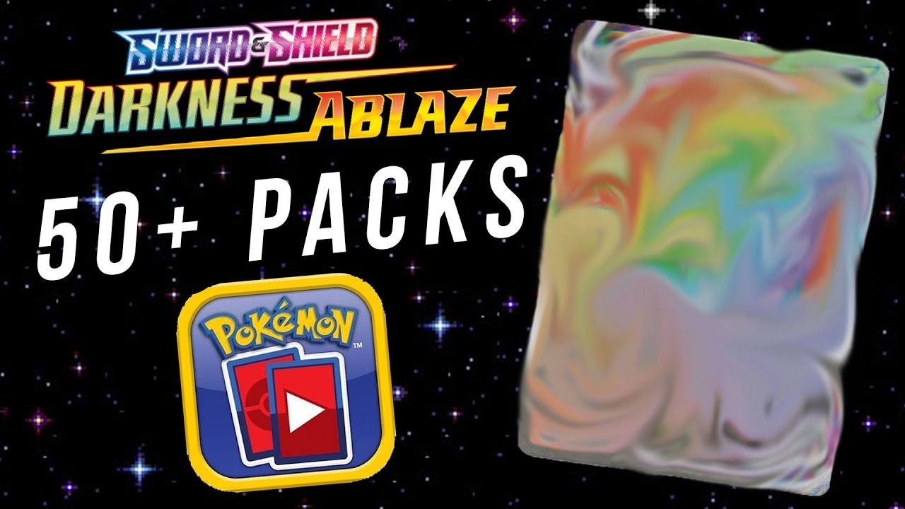 HOW Many Eternatus VMAX?!? || 50+ Darkness Ablaze PTCGO Pack Opening