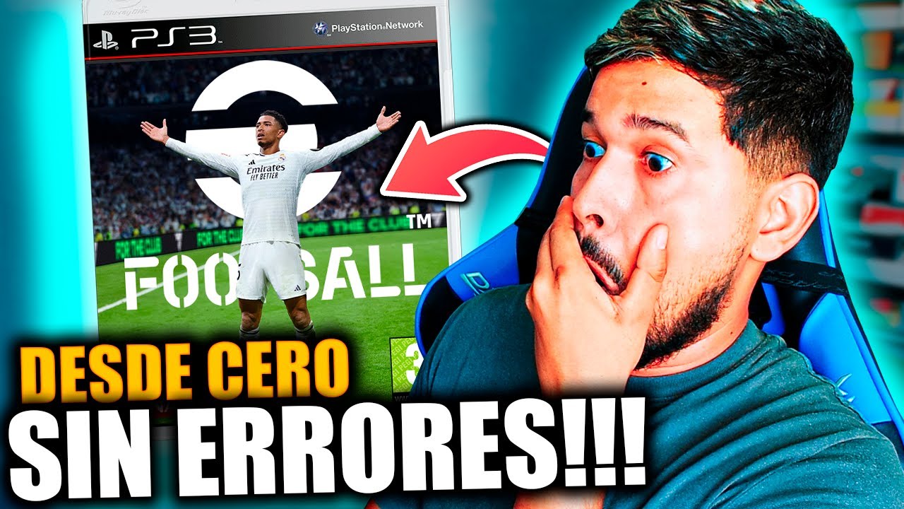 eFOOTBALL 2025 para PS3 | POTATO PATCH 14 | DESDE CERO!✅