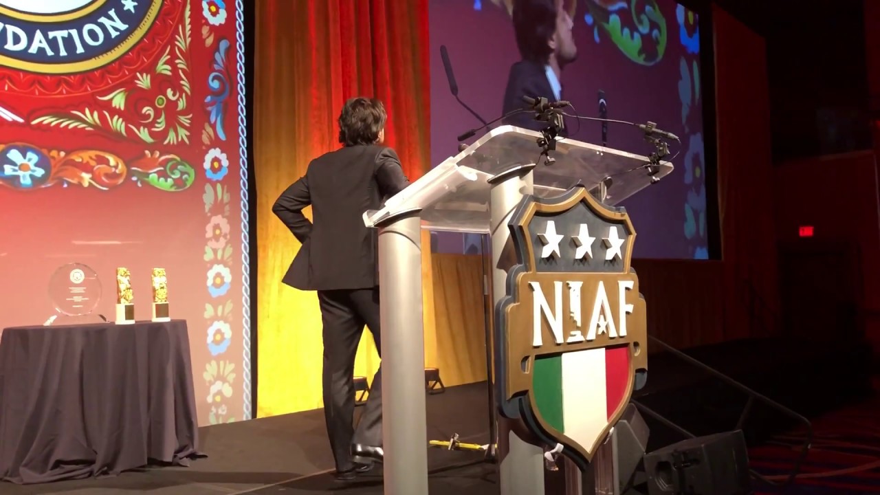 Nessun Dorma Niaf Gala Vittorio Grigolo proud to be Italian