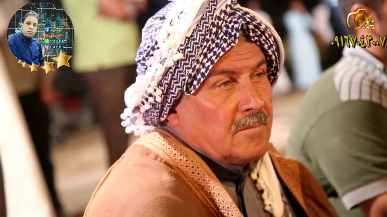 الفنان الأحوازي ابوخليل الكعبي  إنتاج قناة الفن والنغم ابووليد إستوديو مركز الخليج YouTube الكورة