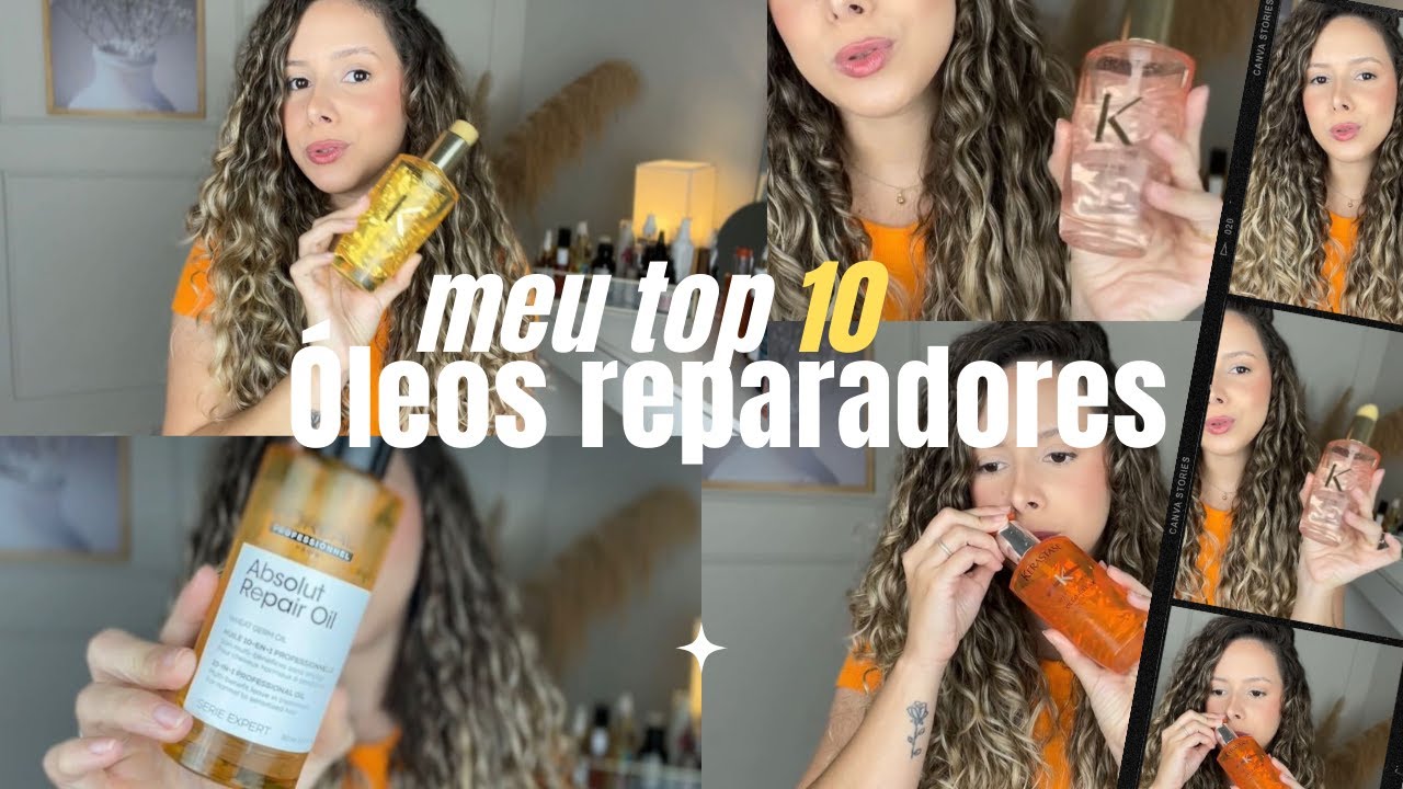 MEU TOP 10 óleos reparadores!!