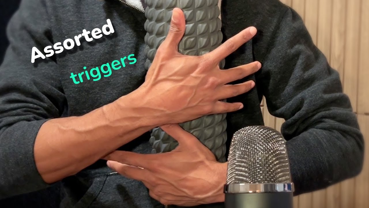 ASMR Fast tapping and hand sounds triggers