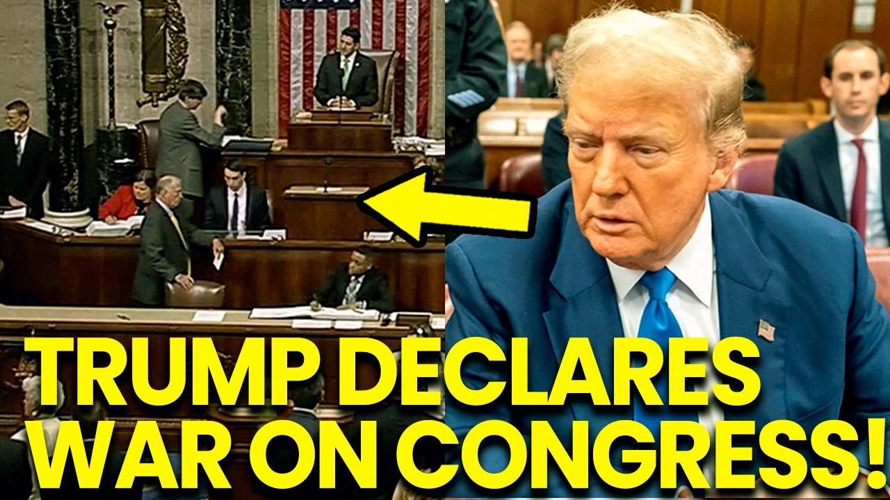Trump Refuses to RESIGN and Declares War on Congress