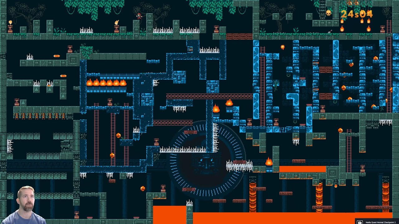 1 Screen Platformer PC Gameplay - The Entire Game is 1 Screen?!