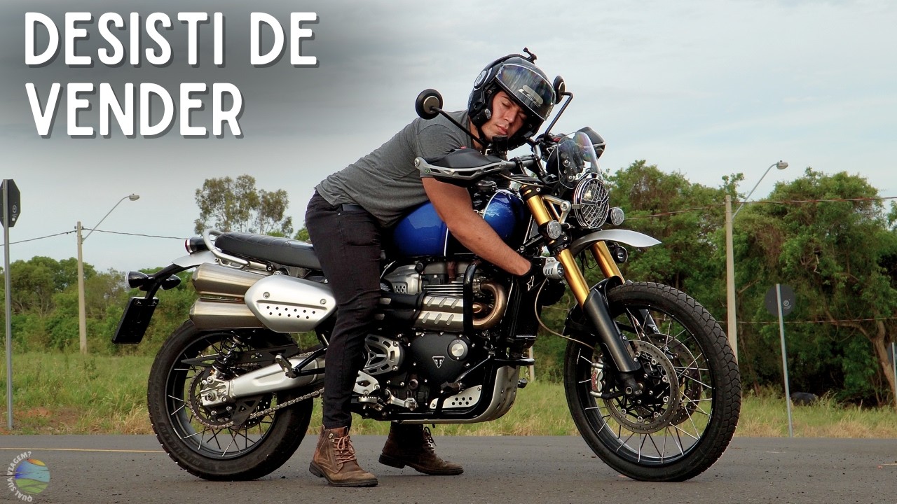 Por que desisti de vender minha Triumph Scrambler 1200 XE?