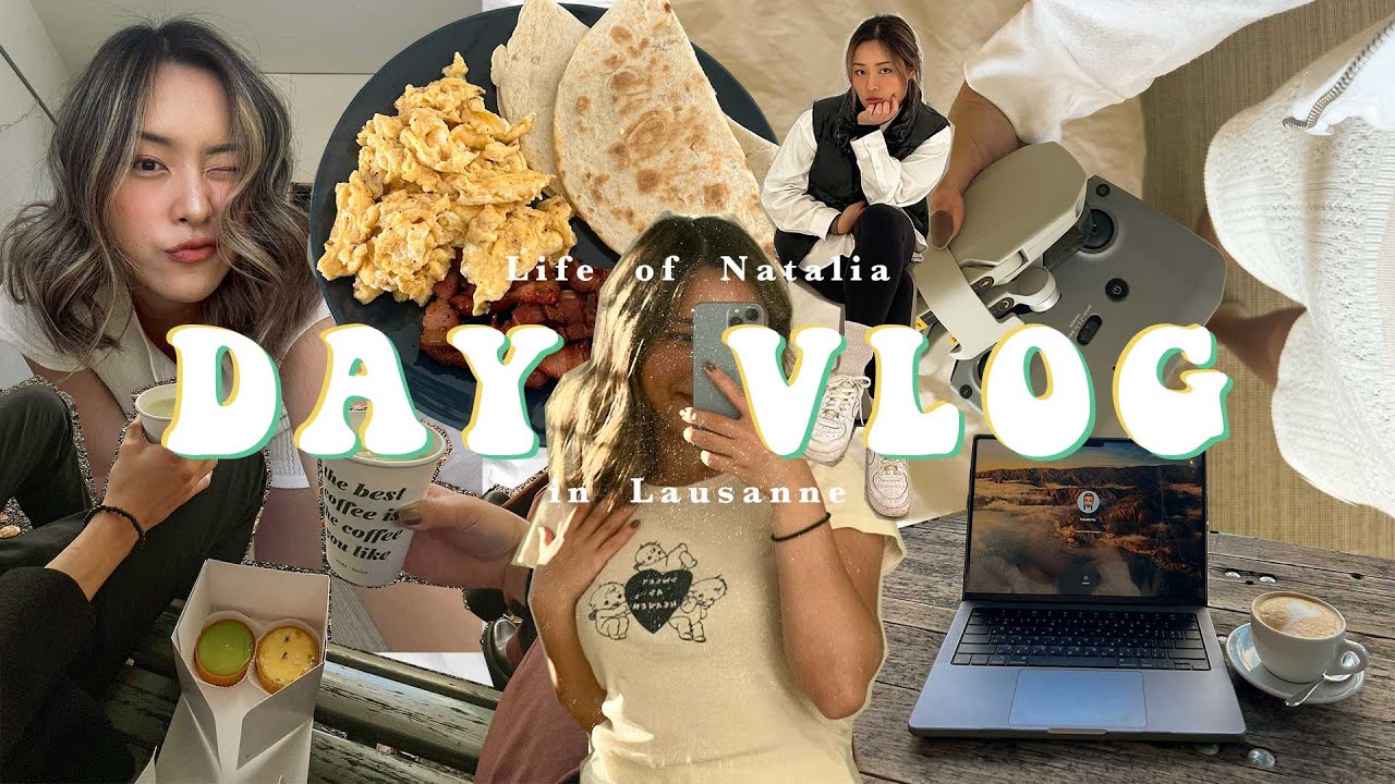 a day of my life in lausanne: exchange student, UNIL, day vlog in switzerland | Life of Natalia