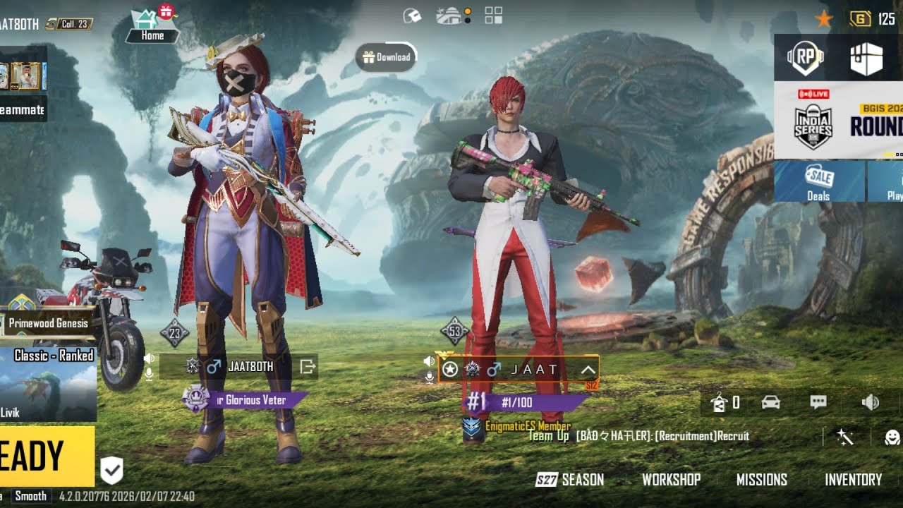 HHH GAMING  is live batter ground in India bgmi live stream for gameplay video 📹