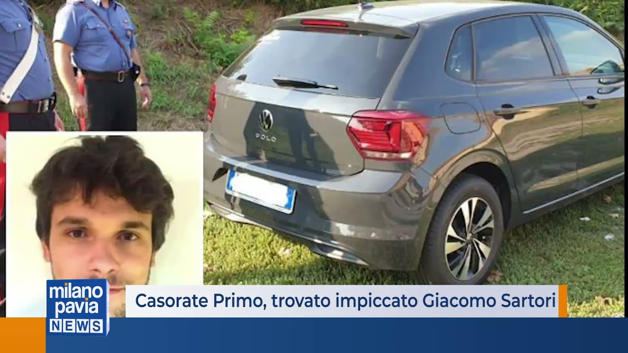 Casorate Primo, trovato impiccato Giacomo Sartori