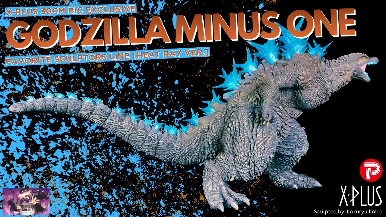 💥X-plus RIC 30cm Favorite Sculptors Line Godzilla Minus One | Heat Ray Ver.