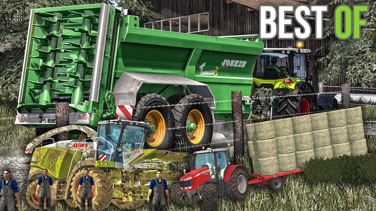 Farming Simulator 17 - BEST OF VIDEO MONTAGE / VIDEO EDITING