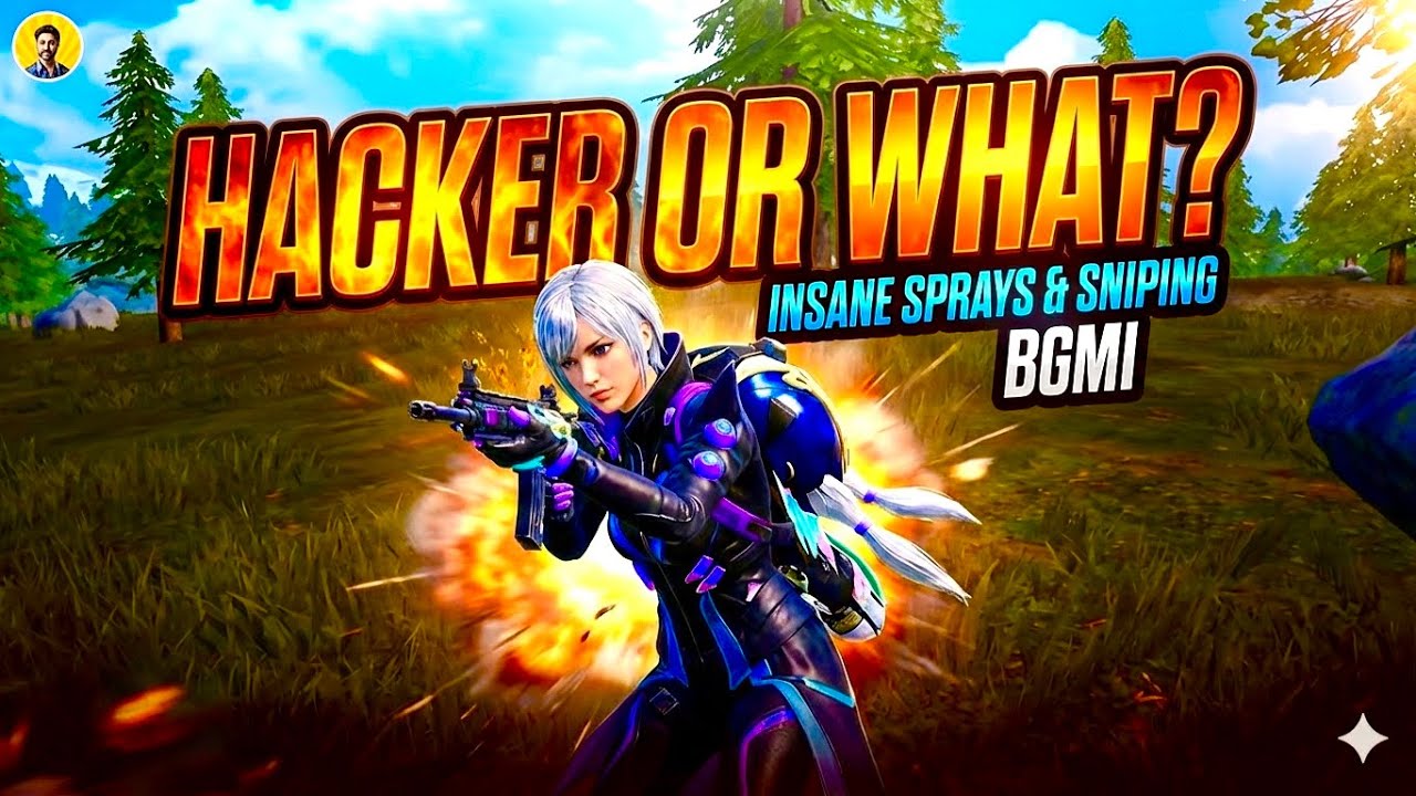 HACKER OR WHAT? 😱 Insane Sprays & Sniping - BGMI
