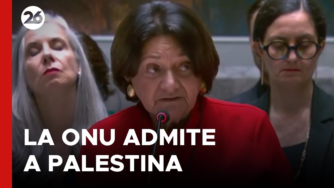 🚨 La ONU aprobó que PALESTINA participe en la sesión 80 del organismo