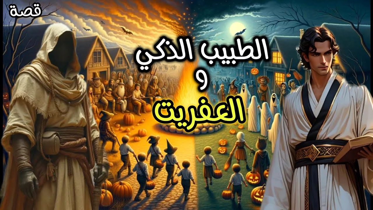 قصة الطبيب الذكي والعفريت 