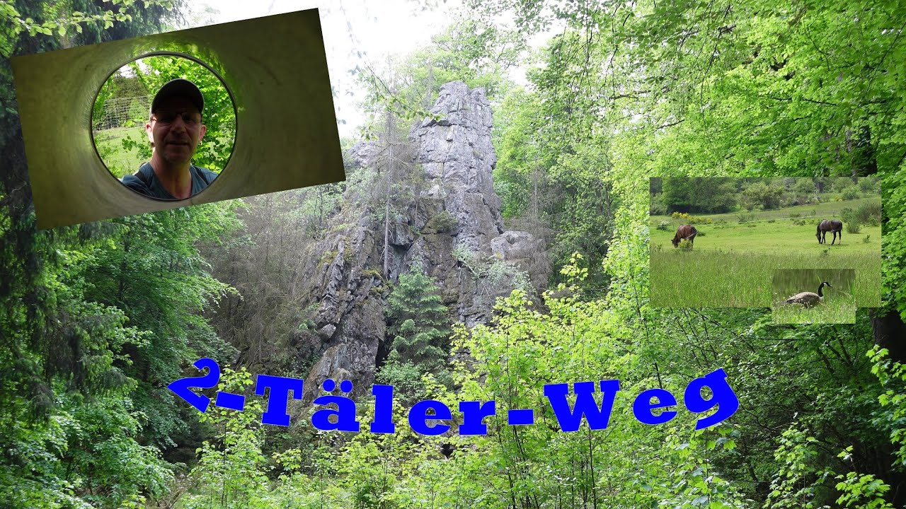 2-Täler-Weg bei Weiskirchen - Wanderwege Saarland
