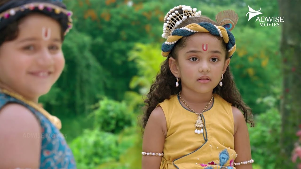 महाएपिसोडमें_दिन-दहाड़े नन्हे कान्हा को मारने घर पहुँची खूंखार राक्षसी चुड़ैल ! #krishna #bhakti