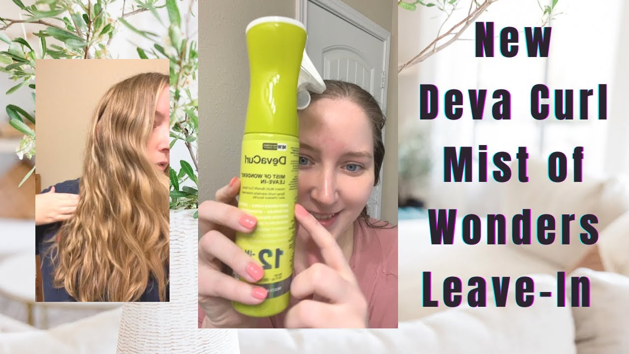 New Deva Curl Mist of Wonders Leave-In on My Wavy Hair