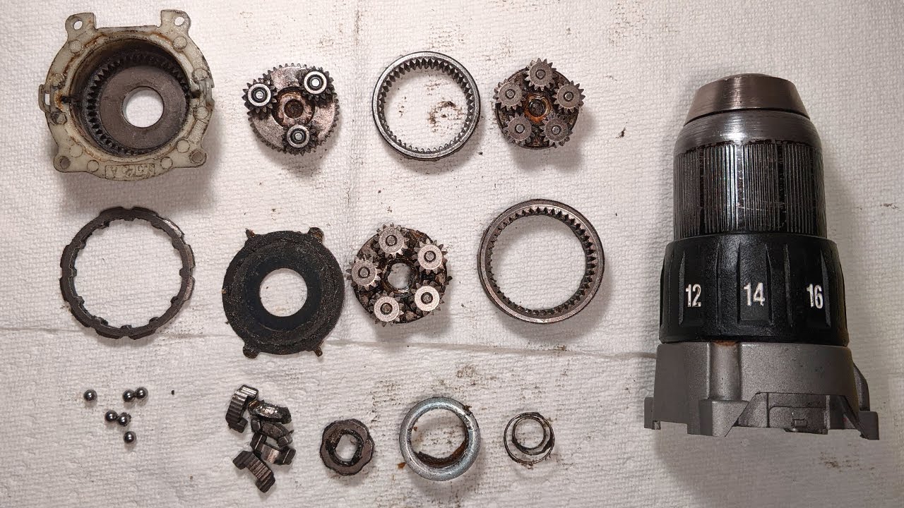 Putting a Milwaukee Drill Gearbox Back Together