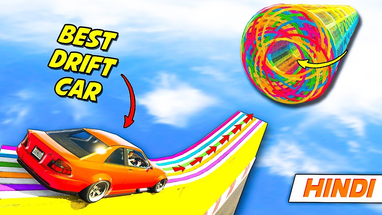 GTA 5: BEST DRIFT CAR RACE 😍 | GTA 5 Online Hindi Funny Moments | Saxisam