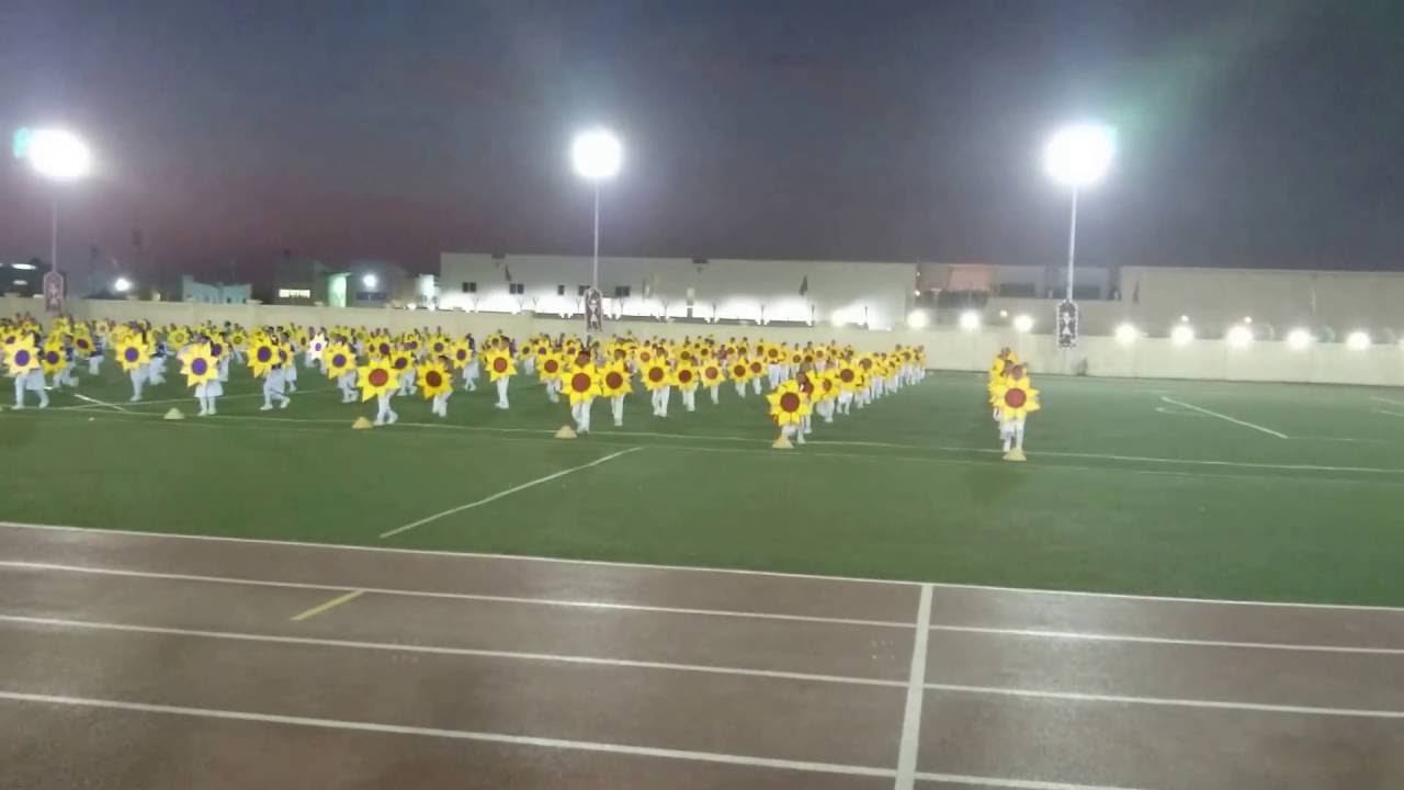 mass drill ideal indian school  jr. section 2016-17.