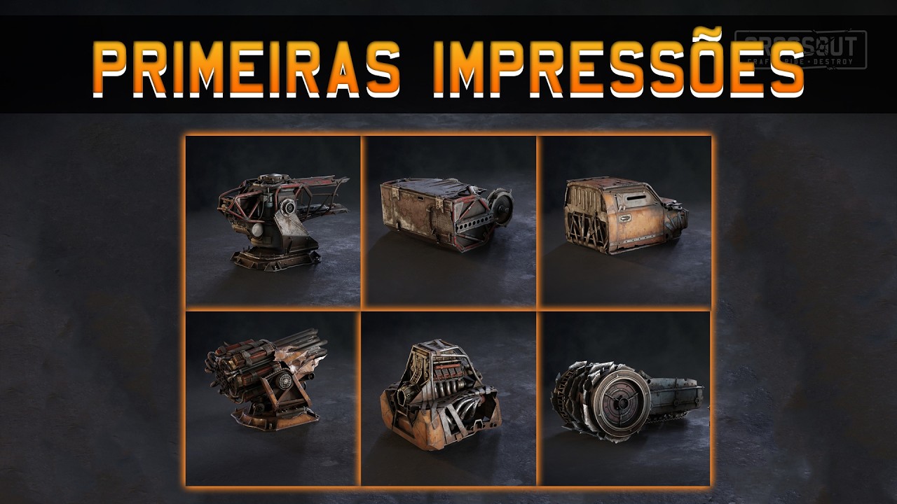 Crossout - Primeiras Impress&otilde;es Mad Fire