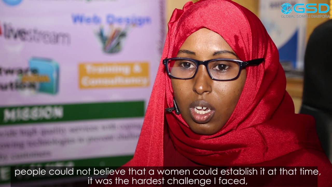 Somali Diaspora Success stories. Zahra Abdikarim of SOSTEC Inc.
