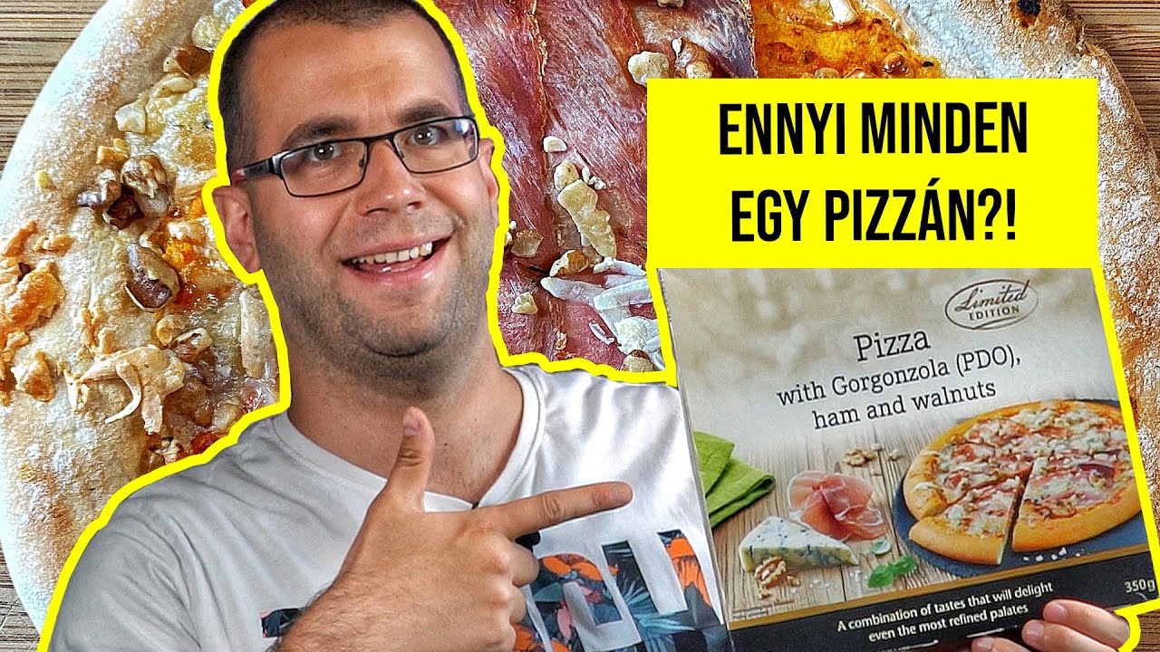 Pizza Teszt #4 - Gorgonzola, Sonka, Di&oacute;