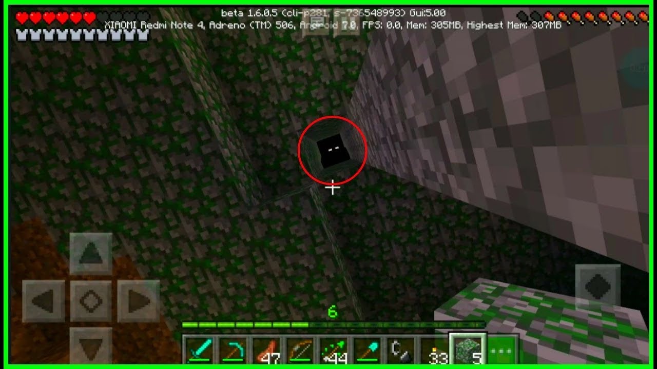 Tuve Muy Cerca al Null Jugando Minecraft PE de Madrugada