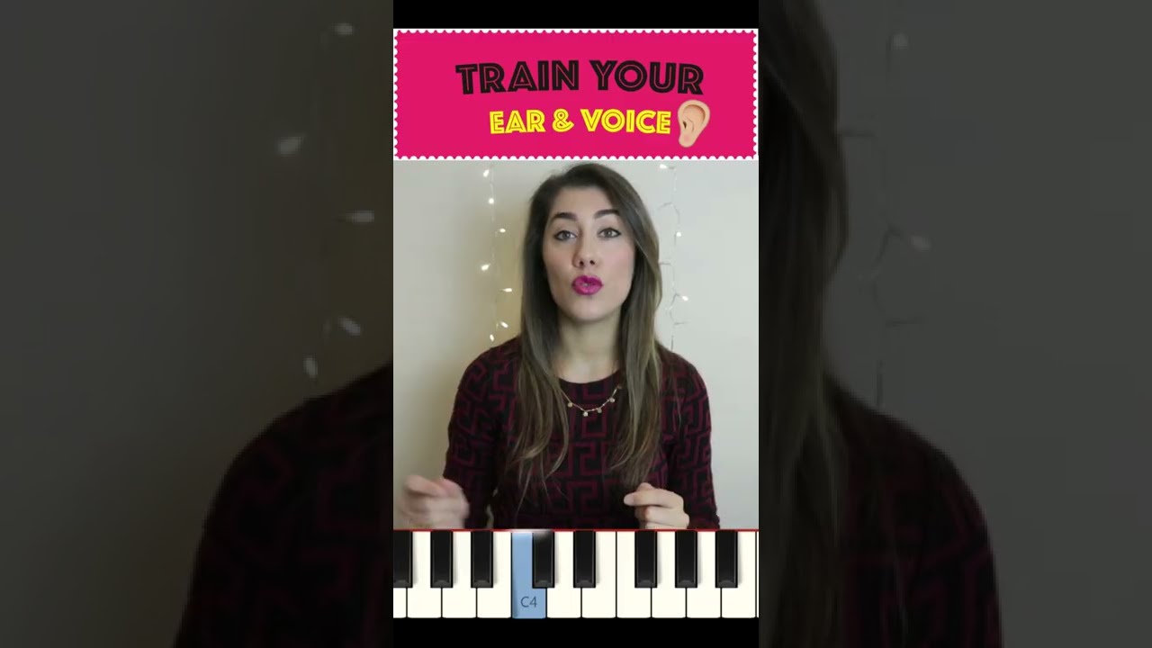 Vocal Warm Ups🔥 Melodic Minor Scale&EAR TRAINING👂🎶