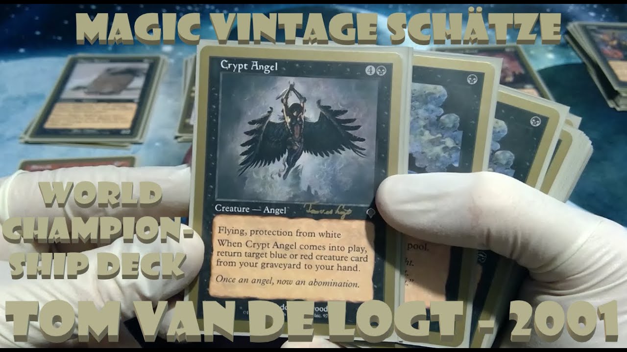 Magic Vintage Schätze 99: WORLD CHAMPIONSHIP DECK (2001) TOM VAN DE LOGT Magic the Gathering MtG