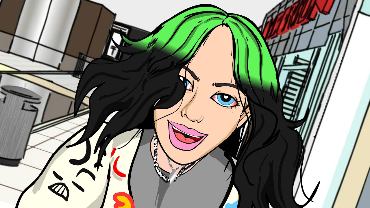 Billie Eilish - Therefore I Am (CARTOON PARODY)
