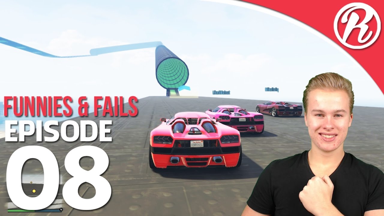 [GTA5] WEER LEKKER RACEN!! - Royalistiq | Funnies & Fails #8